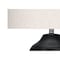 Monarch Specialties Lighting, 26 in.H, Table Lamp, Black Ceramic, Ivory / Cream Shade, Contemporary I 9705 - alternate 7